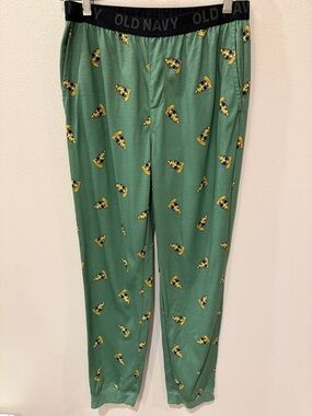 Old Navy Green Pizza Slice Lounge Pants